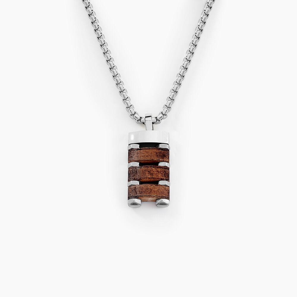 Collier Jourdan Homme Badi Acier Argente - Colliers Homme | Marc Orian