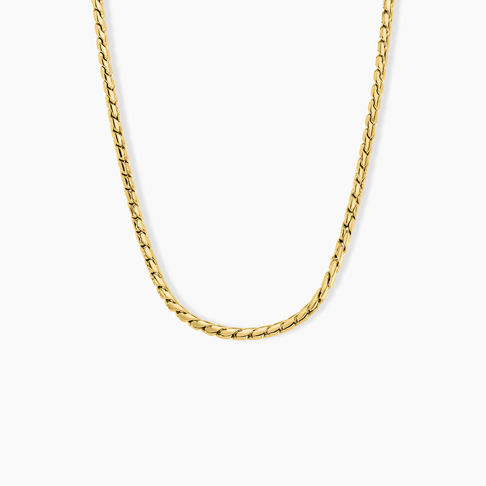 Collier Sloane Acier Jaune - Colliers fantaisie Femme | Marc Orian