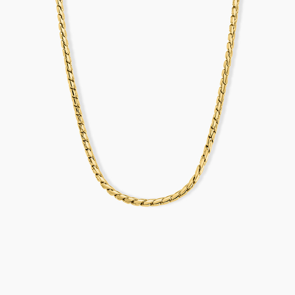 Collier Sloane Acier Jaune - Colliers fantaisie Femme | Marc Orian
