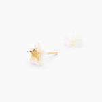Boucles D'oreilles Puces Cleomelia Etoile Or Jaune - Puces Enfant | Marc Orian