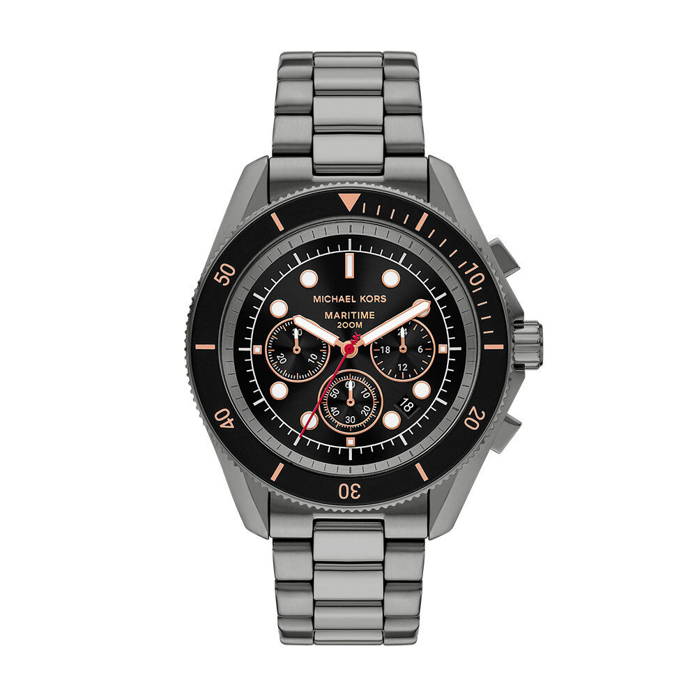 Montre Michael Kors Maritime Noir - Montres étanches Homme | Marc Orian