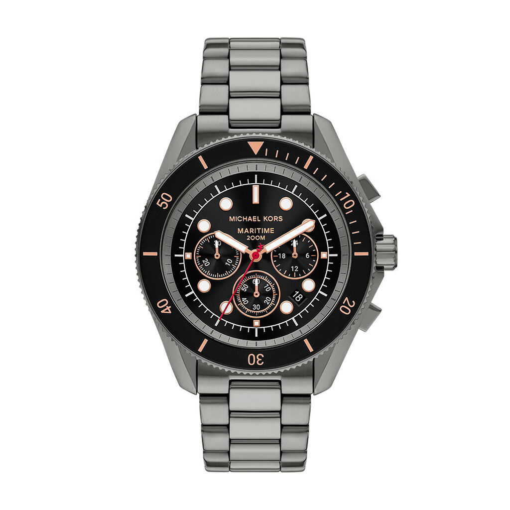 Montre Michael Kors Maritime Noir - Montres étanches Homme | Marc Orian