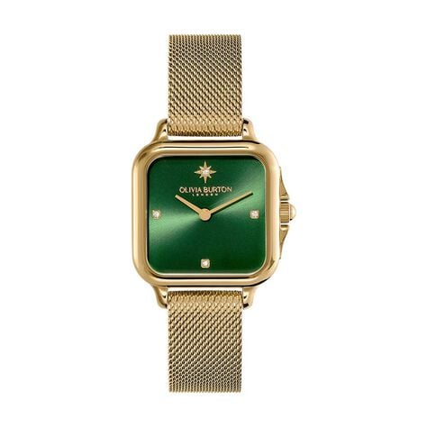 Montre Olivia Burton Grosvenor Vert - Montres &eacute;tanches Femme | Marc Orian