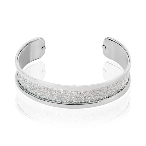 Bracelet Jonc Guila Acier Blanc - Bracelets joncs Femme | Marc Orian