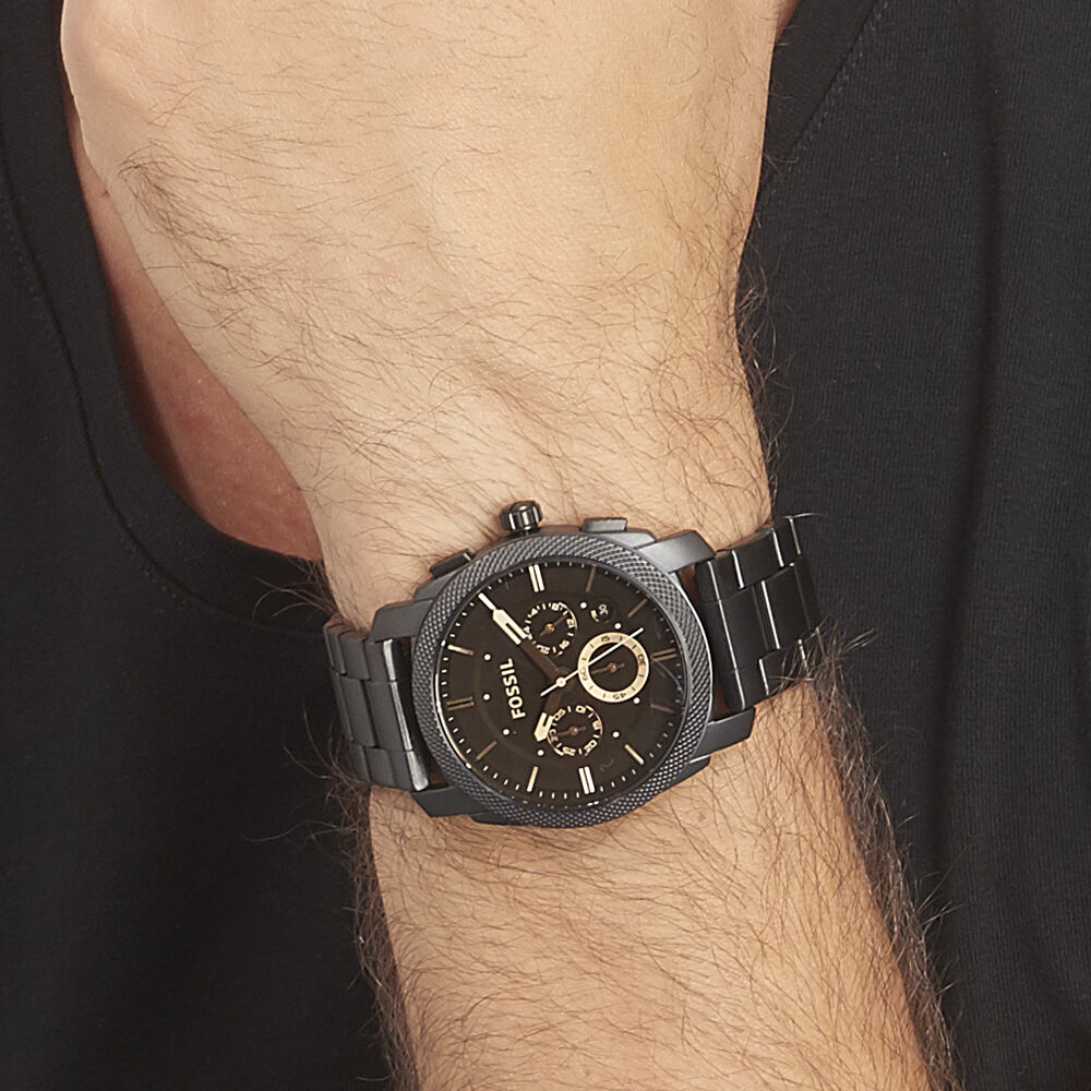 Montre Fossil Machine Noir - HIMHN1N1880 • Marc Orian | Bijouterie en ligne