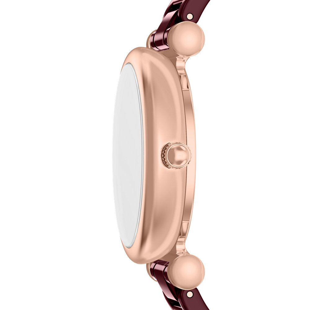 Montre Fossil Carlie 38 Bordeaux - Montres &eacute;tanches Femme | Marc Orian