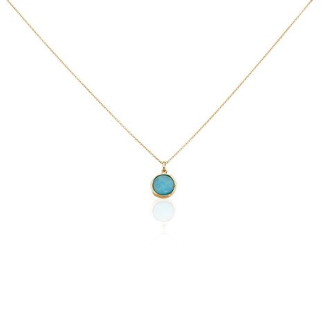 Collier Plaqué Or Neassa Amazonite - Colliers Femme | Marc Orian