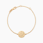 Bracelet Amai Plaqu&eacute; Or Jaune Oxyde De Zirconium - Bracelets Medailles Femme | Marc Orian