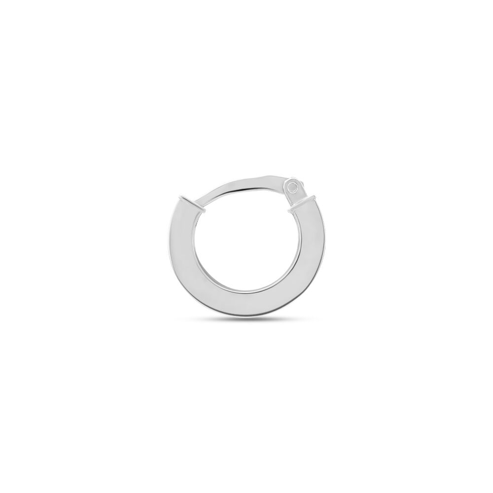 Créole Unitaire Agrippina Or Blanc - Piercings d'oreilles Famille | Marc Orian