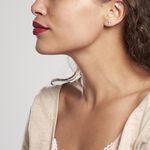 Boucles D'oreilles Puces Allie Croix Or Jaune Oxyde De Zirconium - Puces Femme | Marc Orian