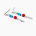 Boucles D'oreilles Pendantes Behati Argent Blanc Corail Turquoise - Pendantes Femme | Marc Orian