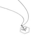 Collier Sitia Argent Blanc - Colliers fantaisie Femme | Marc Orian