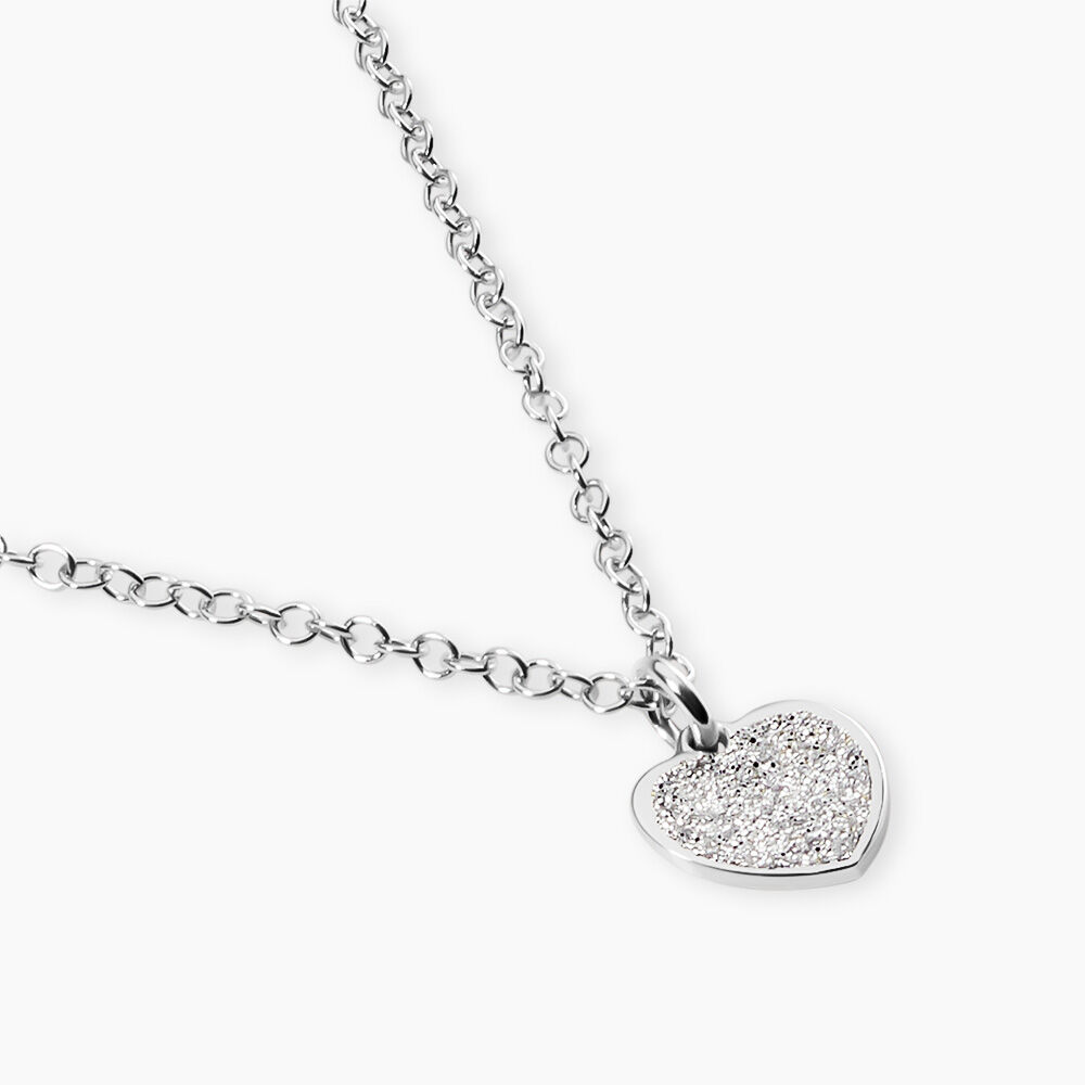 Collier Zilla Argent Blanc - Colliers fantaisie Femme | Marc Orian