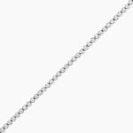 Bracelet Aleonor Or Blanc Diamant - Bracelets cha&icirc;nes Femme | Marc Orian