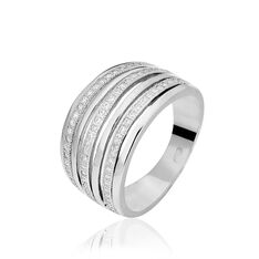 Bague Corabel Argent Blanc Oxyde De Zirconium - Bague fantaisie Femme | Marc Orian