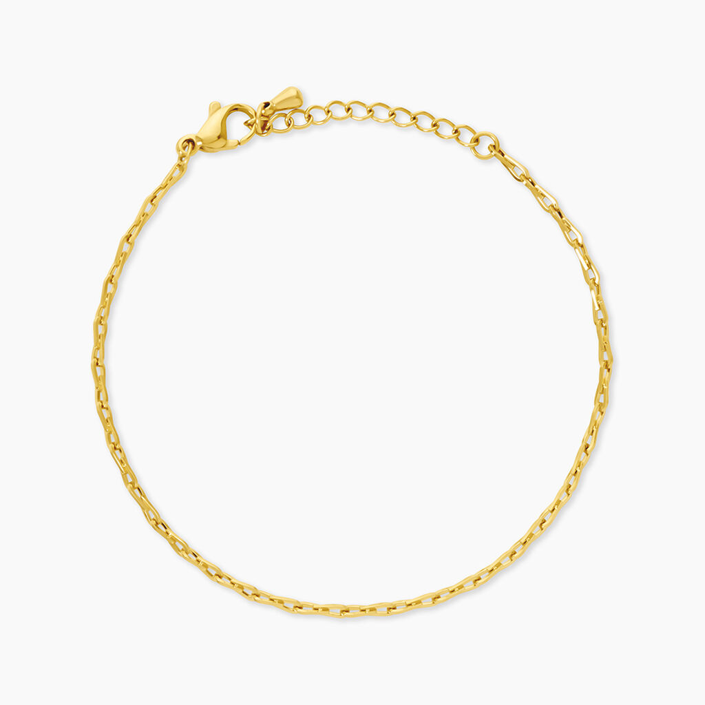 Bracelet Je&iuml;na Acier Dor&eacute; - Bracelets cha&icirc;nes Femme | Marc Orian