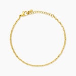 Bracelet Je&iuml;na Acier Dor&eacute; - Bracelets cha&icirc;nes Femme | Marc Orian