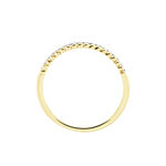 Alliance Or Jaune Adah Diamants - Bagues pierres pr&eacute;cieuses Femme | Marc Orian