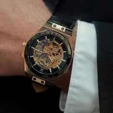 Montre Montignac M Automatique Noir - Montres automatique Homme | Marc Orian