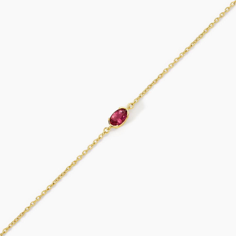 Bracelet Poem Argent Jaune Tourmaline - Bracelets fantaisie Femme | Marc Orian