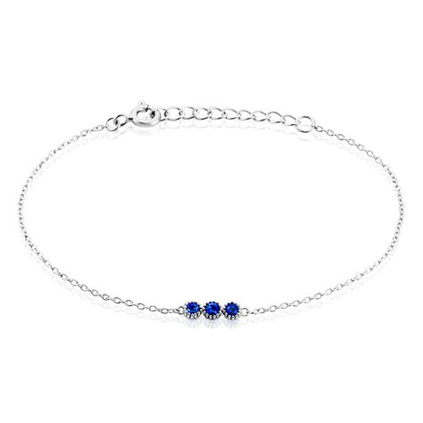 Bracelet Kasey Argent Blanc Oxyde De Zirconium - Bracelets chaînes Femme | Marc Orian