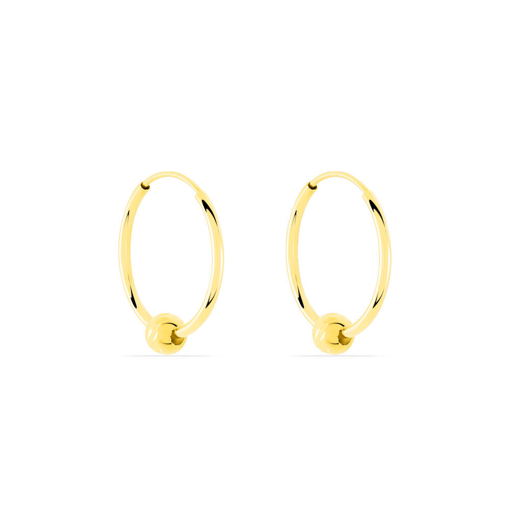 Cr&eacute;oles Anaell Or Jaune - Cr&eacute;oles Femme | Marc Orian