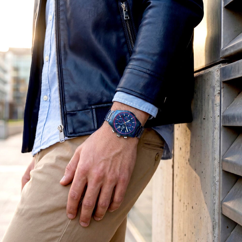 Montre Lotus Pulse Bleu - Montres chronographes Homme | Marc Orian