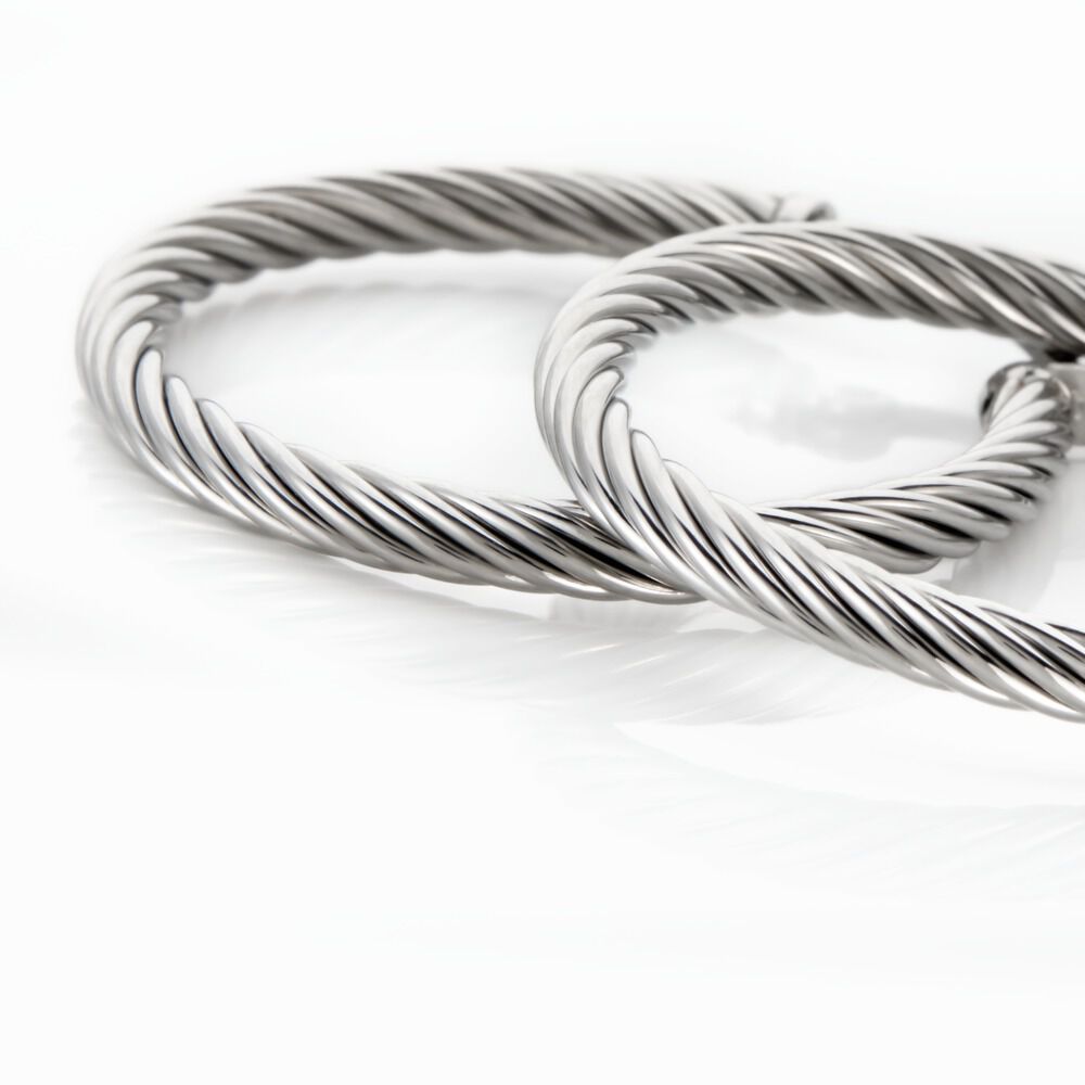 Cr&eacute;oles Acier Gris Pascau - Cr&eacute;oles Femme | Marc Orian