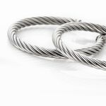 Cr&eacute;oles Acier Gris Pascau - Cr&eacute;oles Femme | Marc Orian