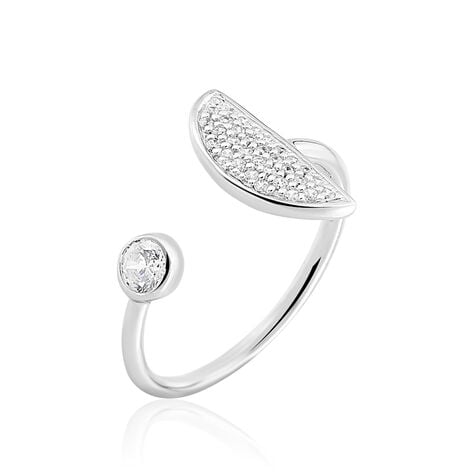 Bague Cibilla Argent Blanc Oxyde De Zirconium - Bijoux fantaisie Femme | Marc Orian