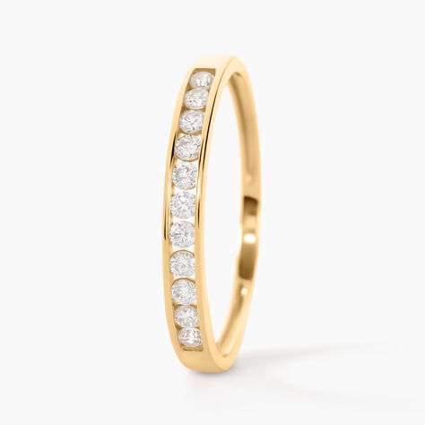 Alliance Davila Or Jaune Oxyde De Zirconium - Alliances duo Femme | Marc Orian