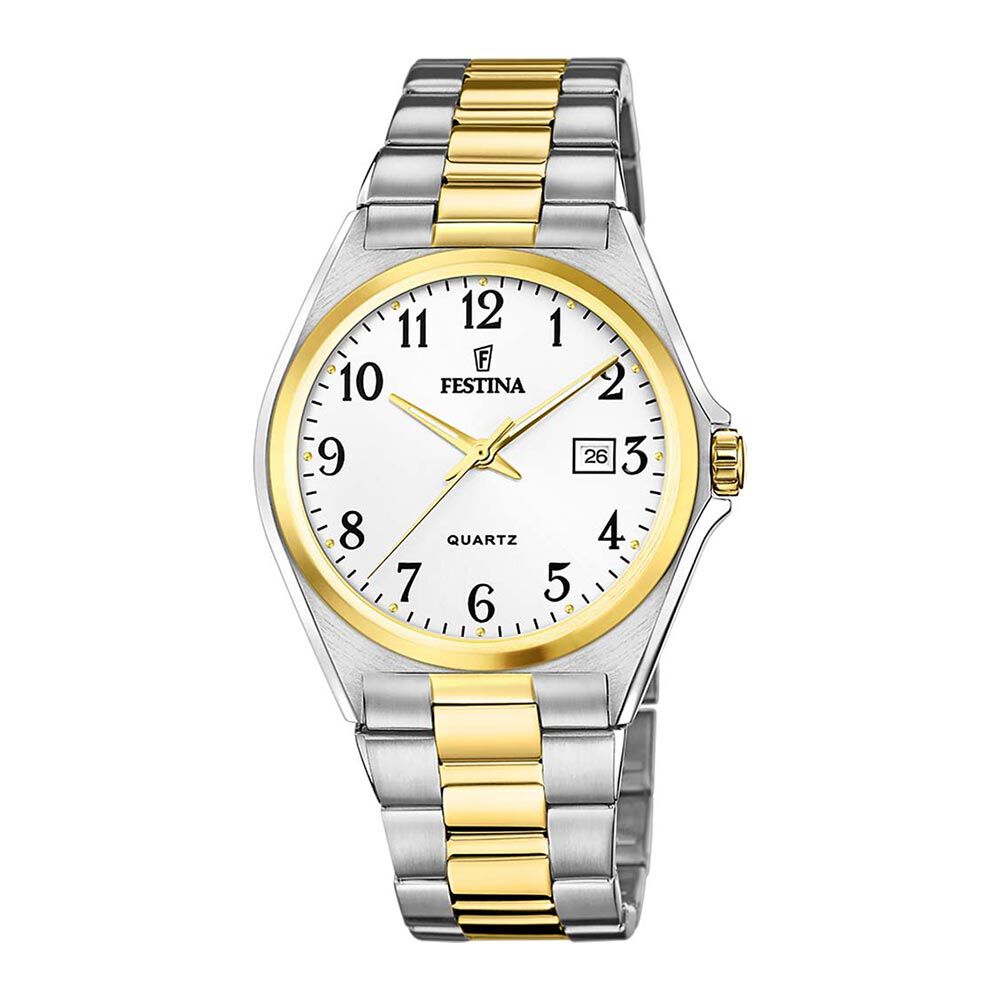 Montre Festina Classics Blanc - Montres classiques Homme | Marc Orian