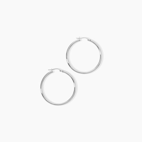 Cr&eacute;oles Verania Or Blanc - Cr&eacute;oles Femme | Marc Orian