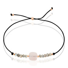 Bracelet Abinaya Argent Blanc Quartz - Bracelets cordons Femme | Marc Orian
