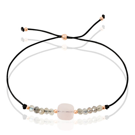 Bracelet Abinaya Argent Blanc Quartz - Bracelets cordons Femme | Marc Orian