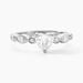 Bague Solitaire Sagan Argent Blanc Oxyde De Zirconium - Bijoux fantaisie Femme | Marc Orian
