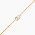 Bracelet Plaqu&eacute; Or Jaune Amato Oxydes De Zirconium - Bracelets fantaisie Femme | Marc Orian