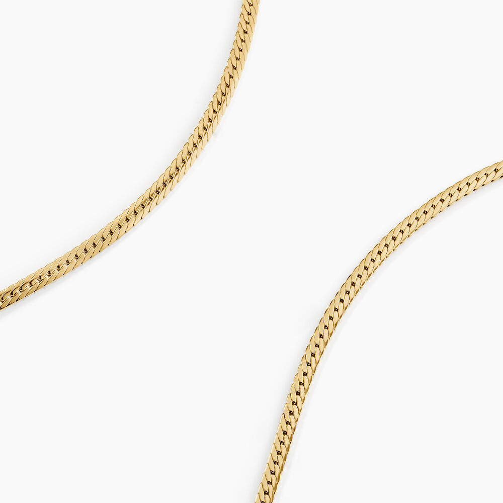 Collier Doline Maille Anglaise Or Jaune - Chaines Femme | Marc Orian