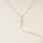 Pendentif Felicette Corne Abondance Or Jaune - Pendentifs Unisex | Marc Orian