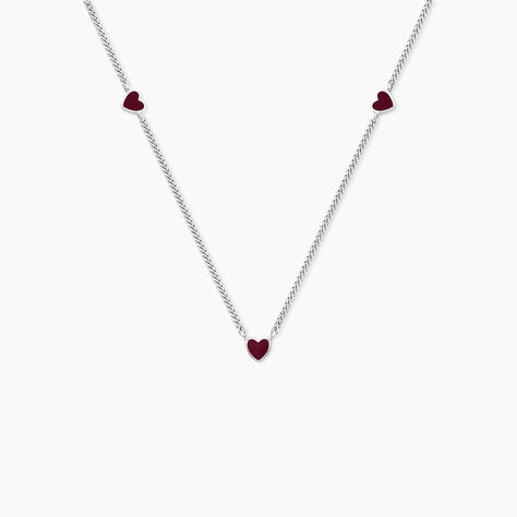 Collier Griotte Argent Blanc - Colliers fantaisie Femme | Marc Orian