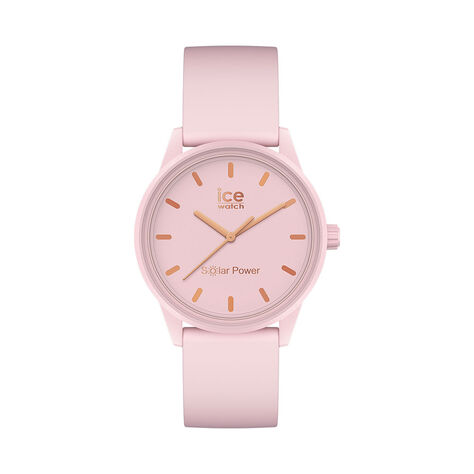 Montre Ice Watch Solar Power Rose - Montres étanches Femme | Marc Orian