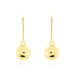 Boucles D'oreilles Pendantes Fidelia Boules Or Jaune - Pendantes Femme | Marc Orian
