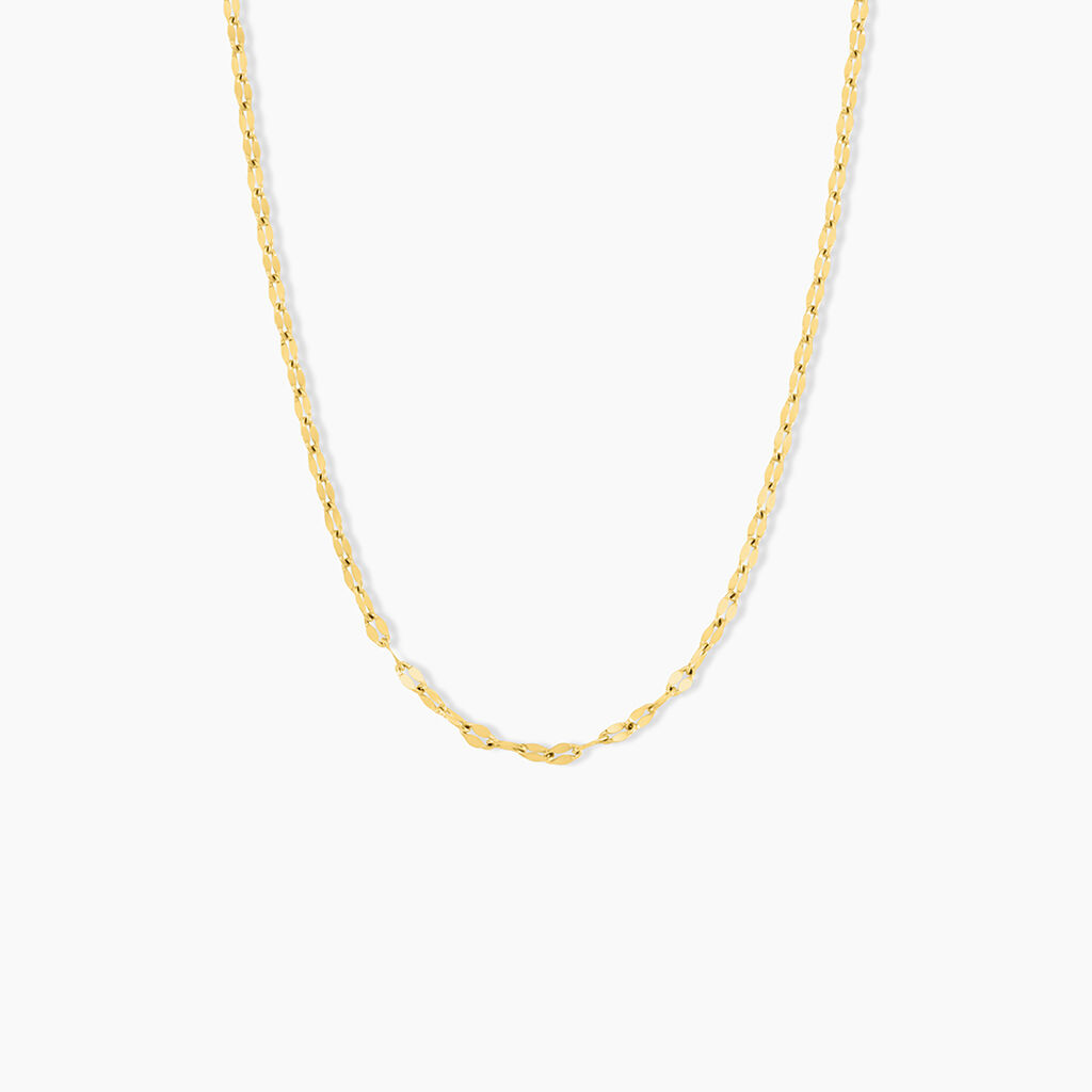 Collier Mauricette Acier Jaune - Colliers fantaisie Femme | Marc Orian
