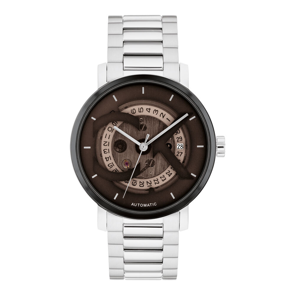 Montre Calvin Klein Iconic Automatic Marron - Montres automatiques Homme | Marc Orian