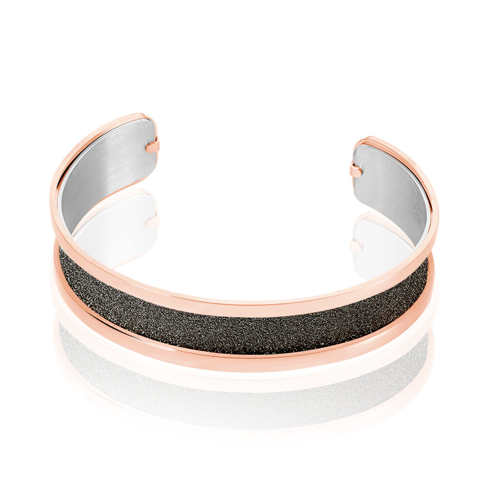 Bracelet Jonc Guila Acier Rose - Bracelets joncs Femme | Marc Orian