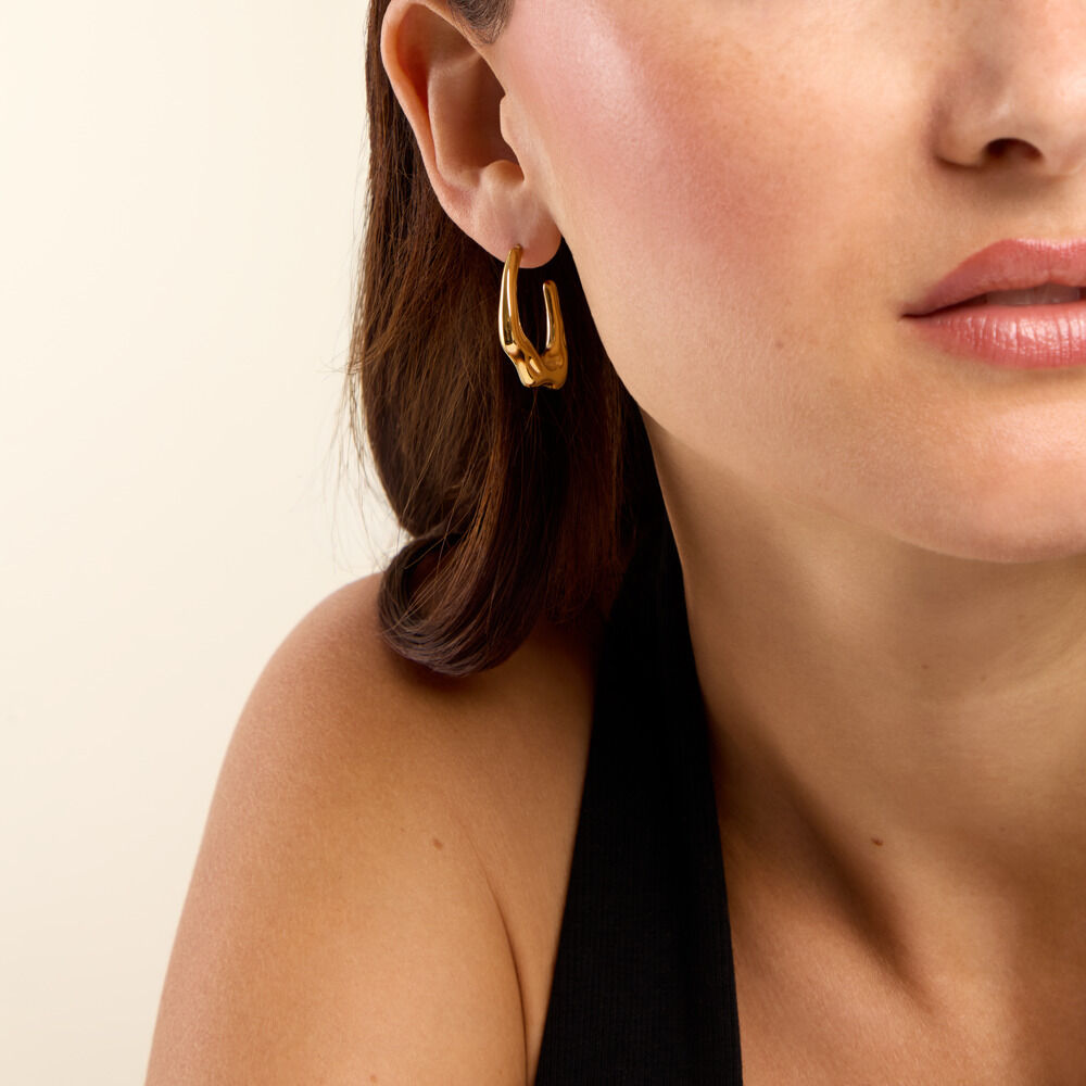 Cr&eacute;oles Na&euml;la Acier Jaune - Cr&eacute;oles Femme | Marc Orian