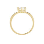 Bague Minos Plaqu&eacute; Or Oxyde De Zirconium - Bijoux fantaisie Femme | Marc Orian