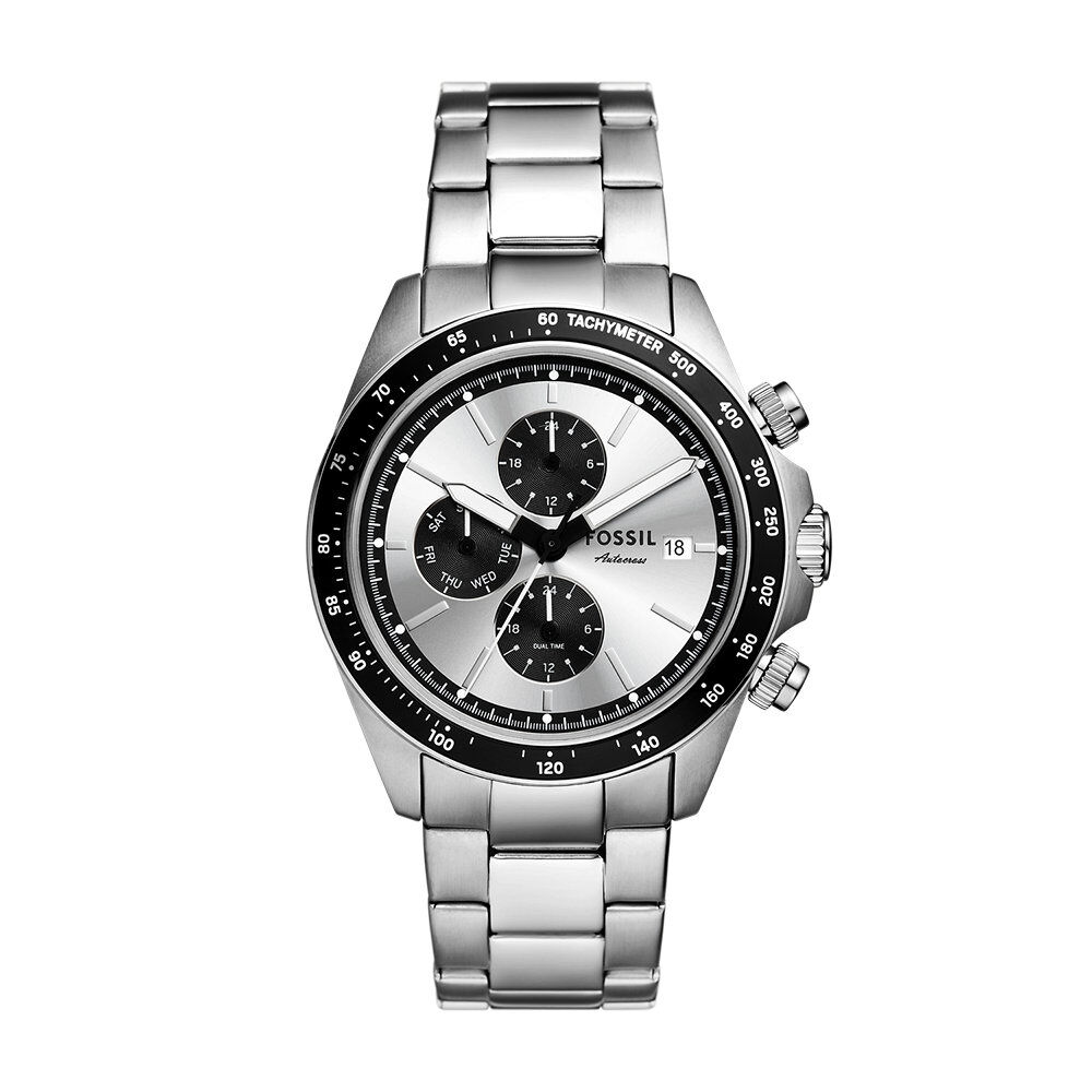 Montre Fossil Autocross Argenté - Nouveautés Homme | Marc Orian