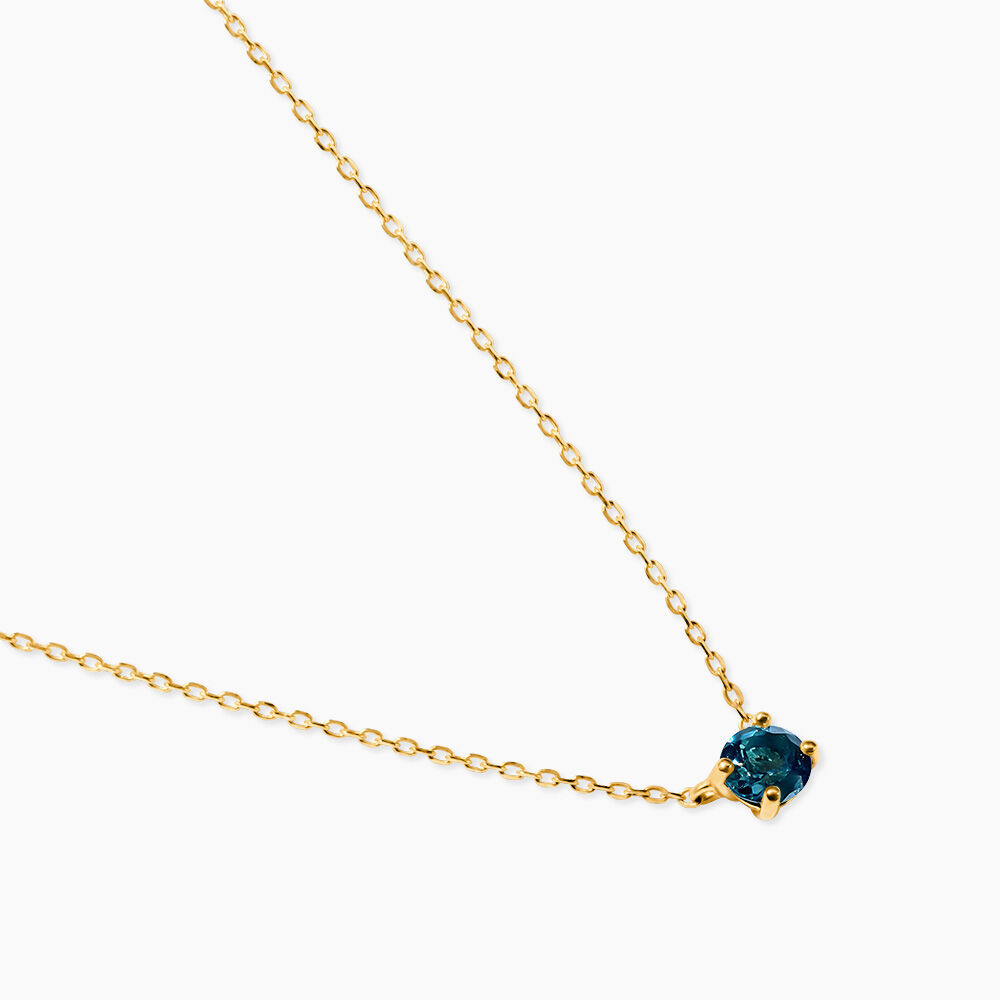Collier Safae Or Jaune Topaze - Colliers avec pierres Femme | Marc Orian