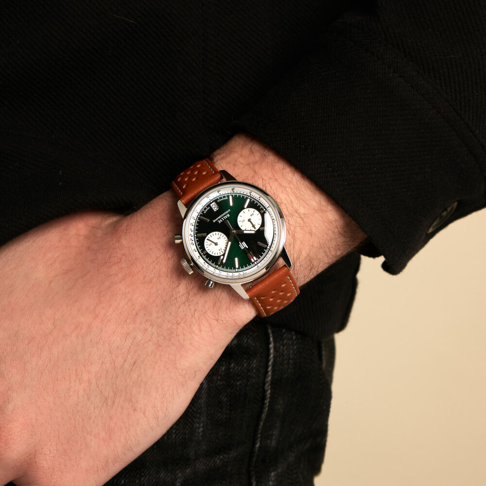 Montre Lip Rallye Meca-Quartz Vert - Montres &eacute;tanches Homme | Marc Orian